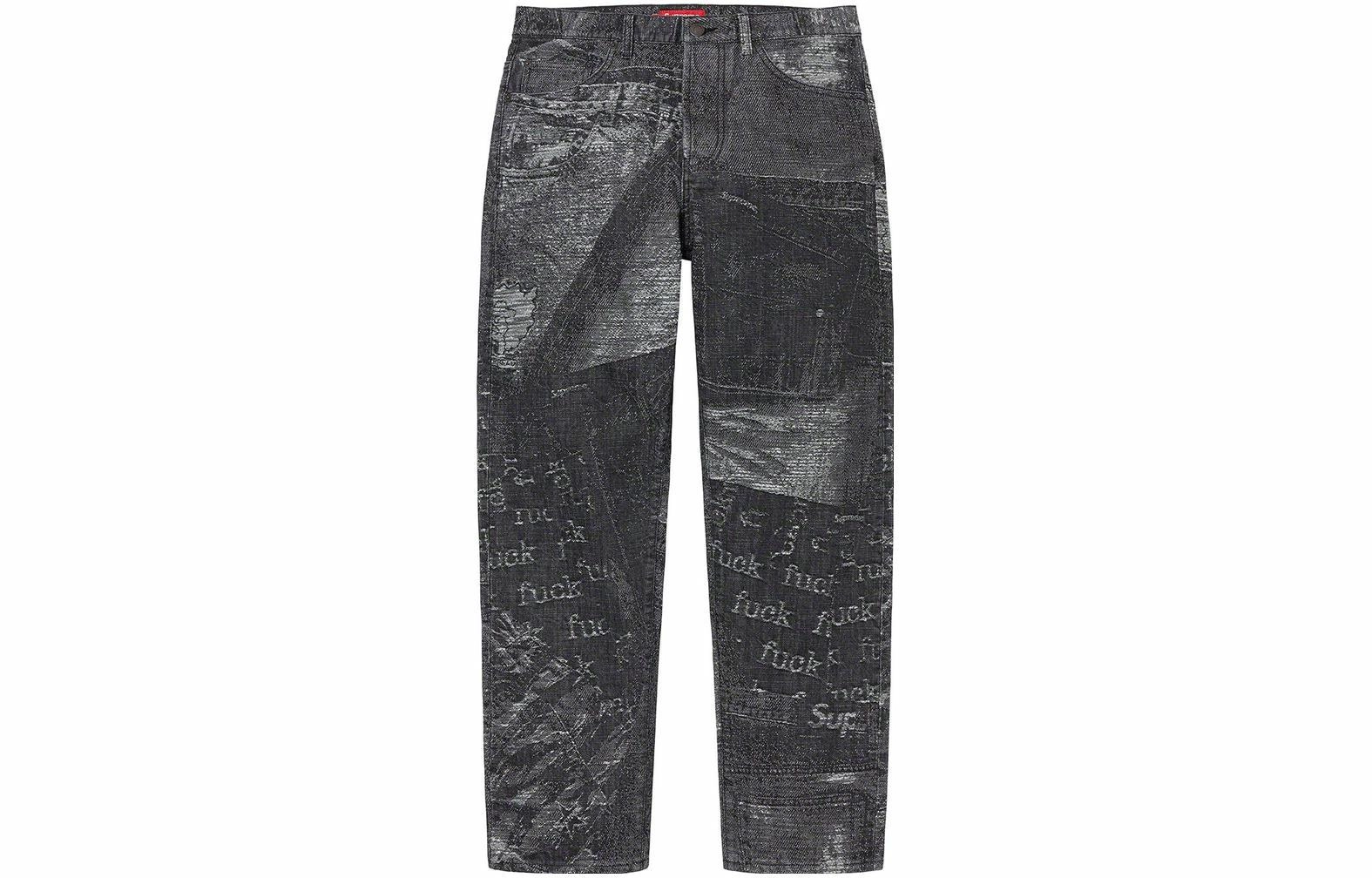 Supreme SS23 Week14 ARCHIVE DENIM JACQUARD REGULAR JEAN