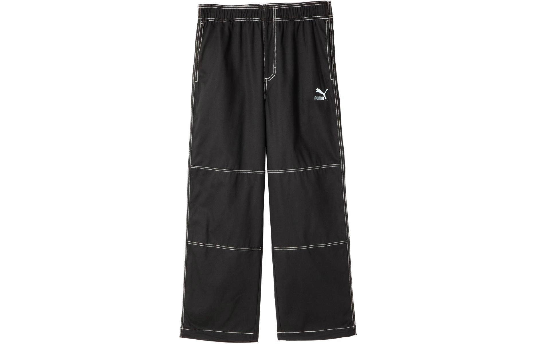 PUMA SWXP D WOVEN PANTS logo