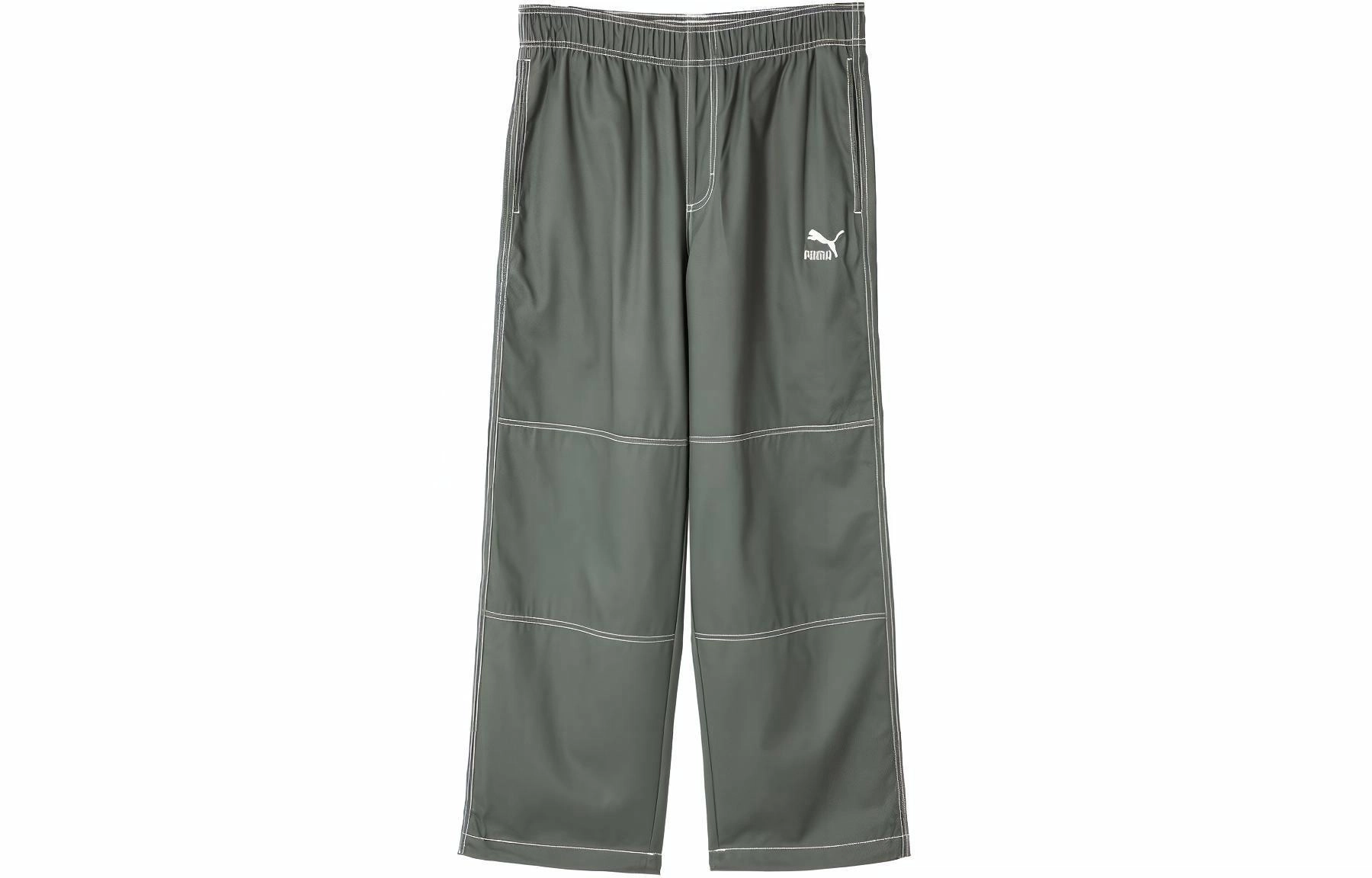 PUMA SWXP D WOVEN PANTS logo