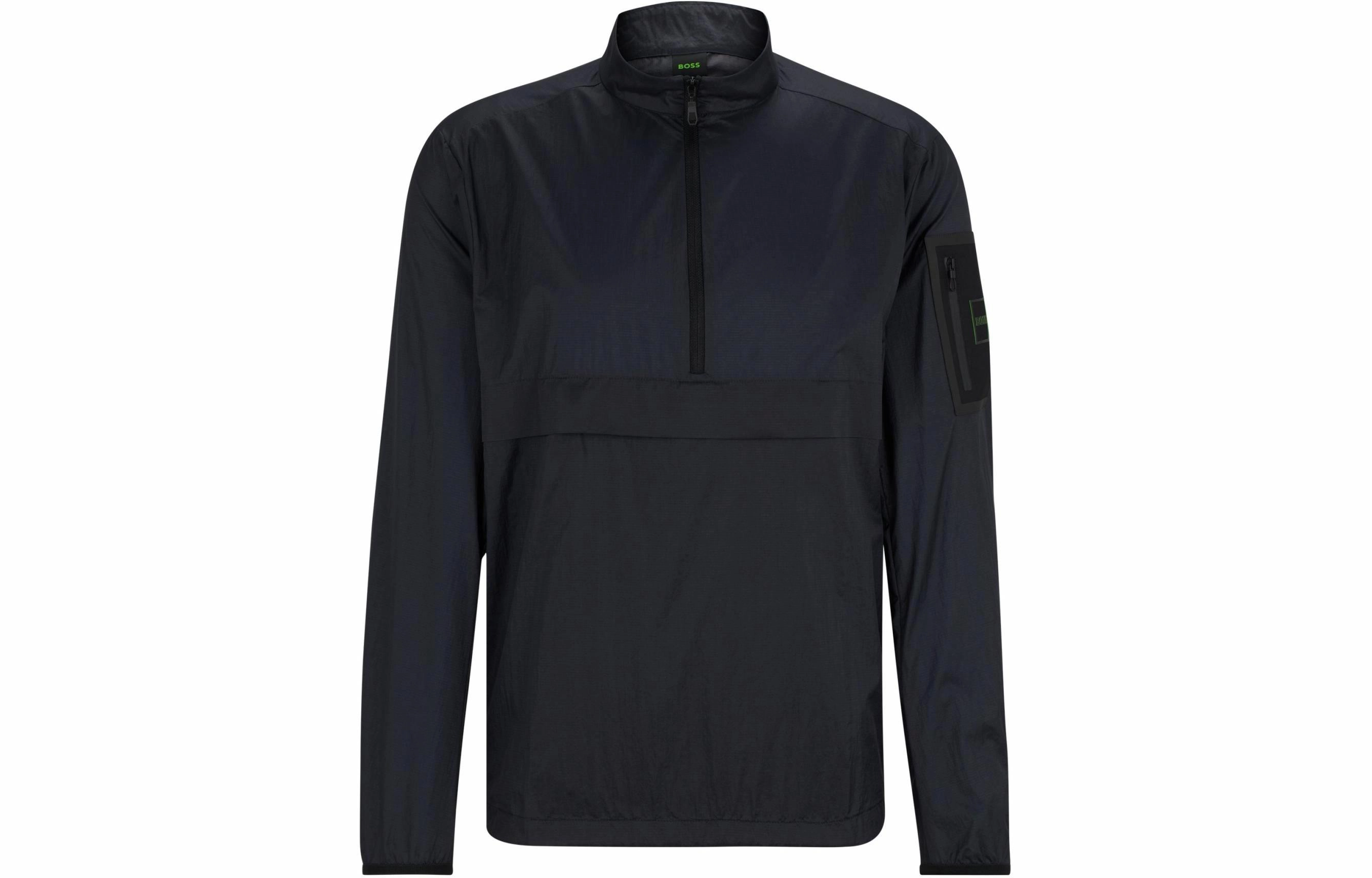 HUGO BOSS Water Repellent Regular-Fit Windbreaker In Ripstop Fabric