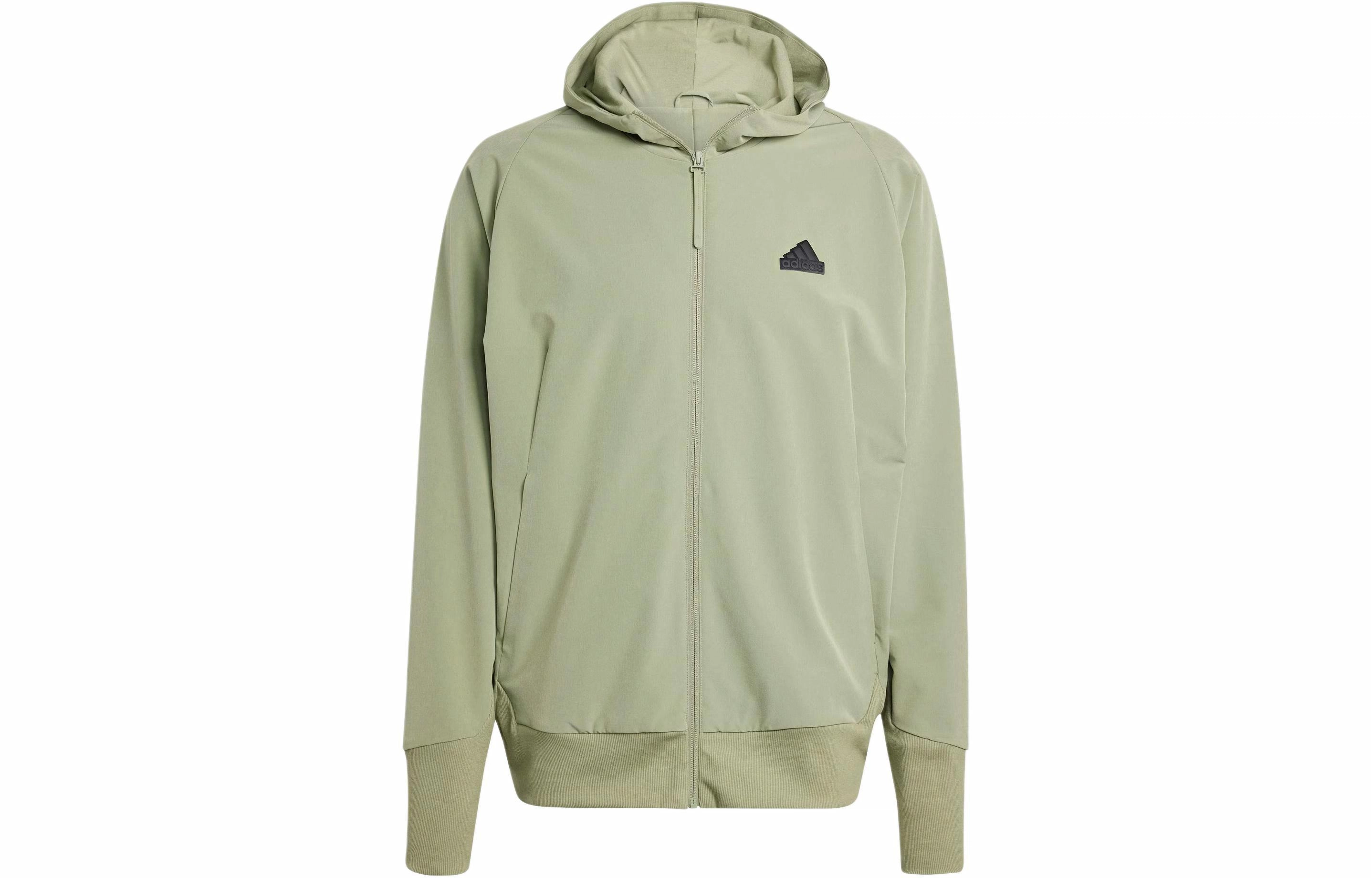 adidas Z.N.E. Woven Full-Zip Hooded Track Top Logo