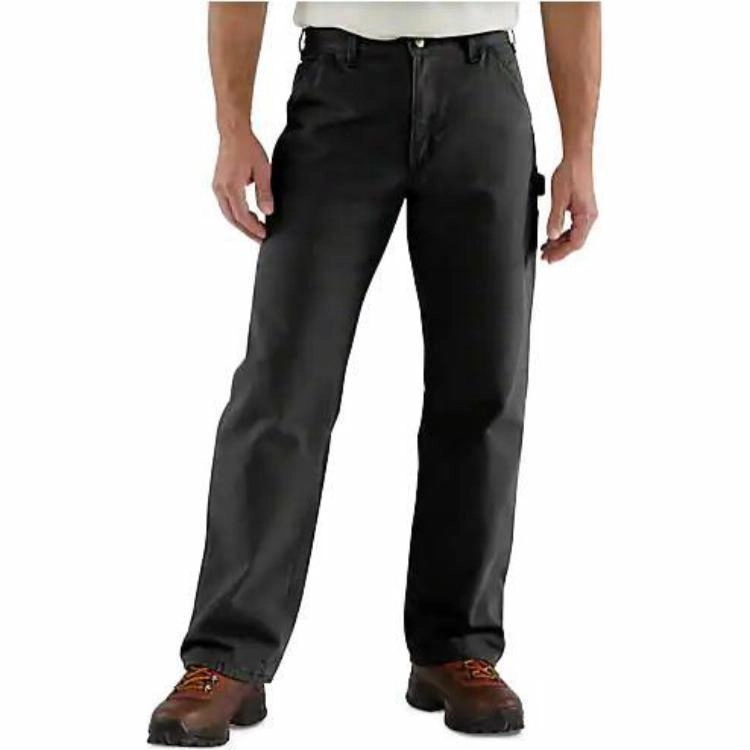 Carhartt B111 WASHED DUCK FLANNEL-LINED UTILITY WORK PANT LOOSE FIT