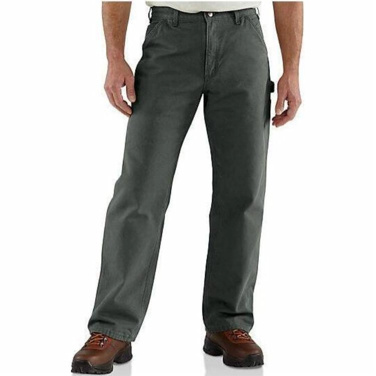 Carhartt B111 WASHED DUCK FLANNEL-LINED UTILITY WORK PANT LOOSE FIT