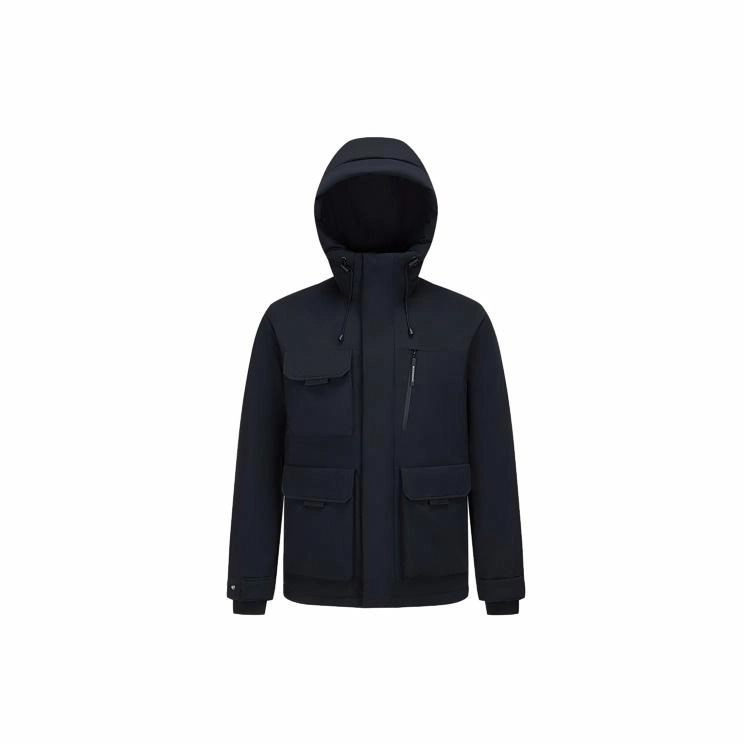 波司登 时尚休闲连帽工装风羽绒服 男款