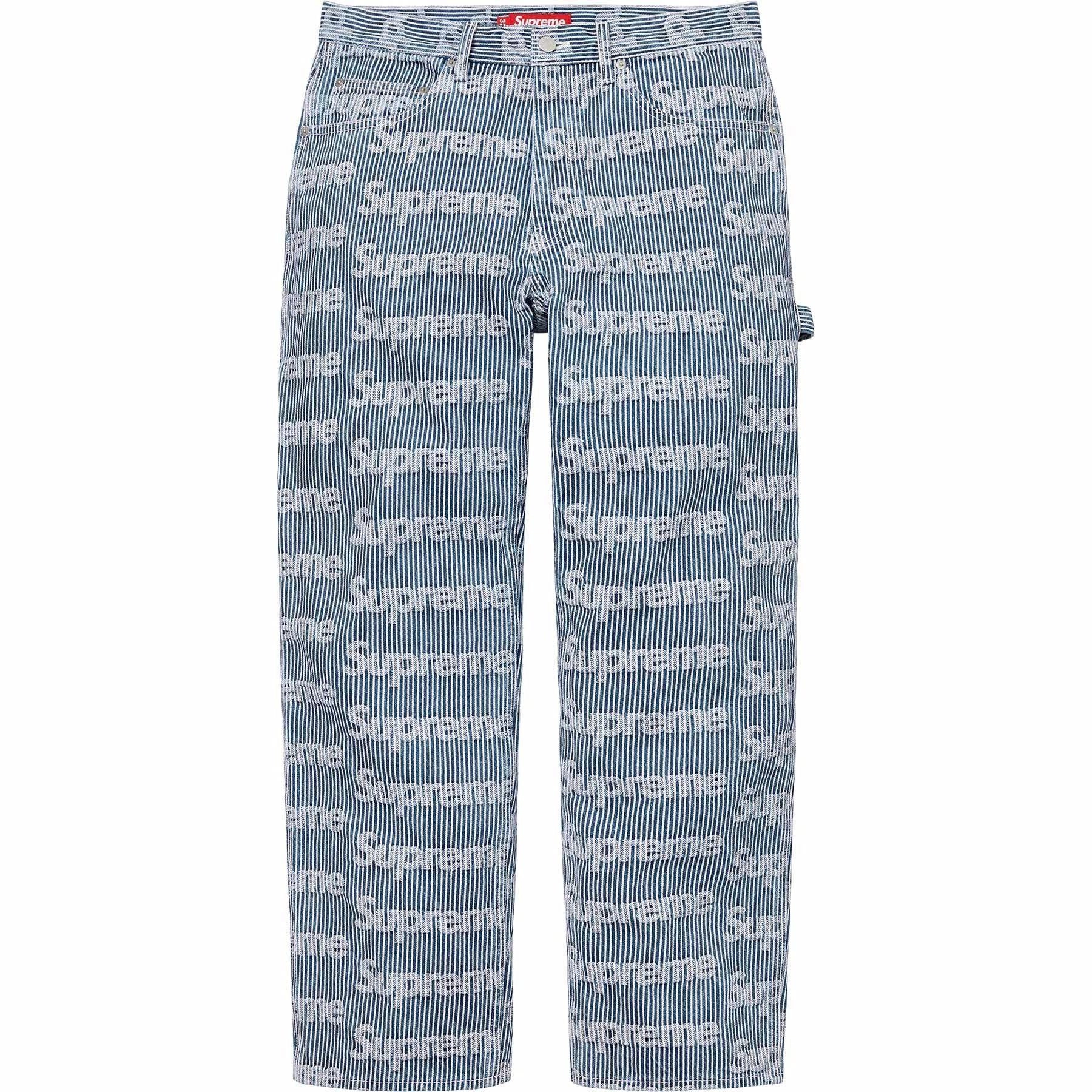 Supreme SS24 WEEK15 DENIM PAINTER PANT logo