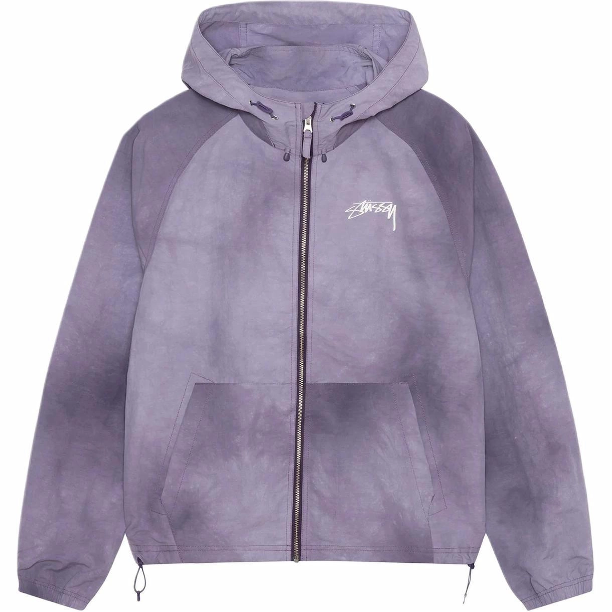 Stussy FW24 BEACH SHELL TRANSPARENT RIPSTOP logo