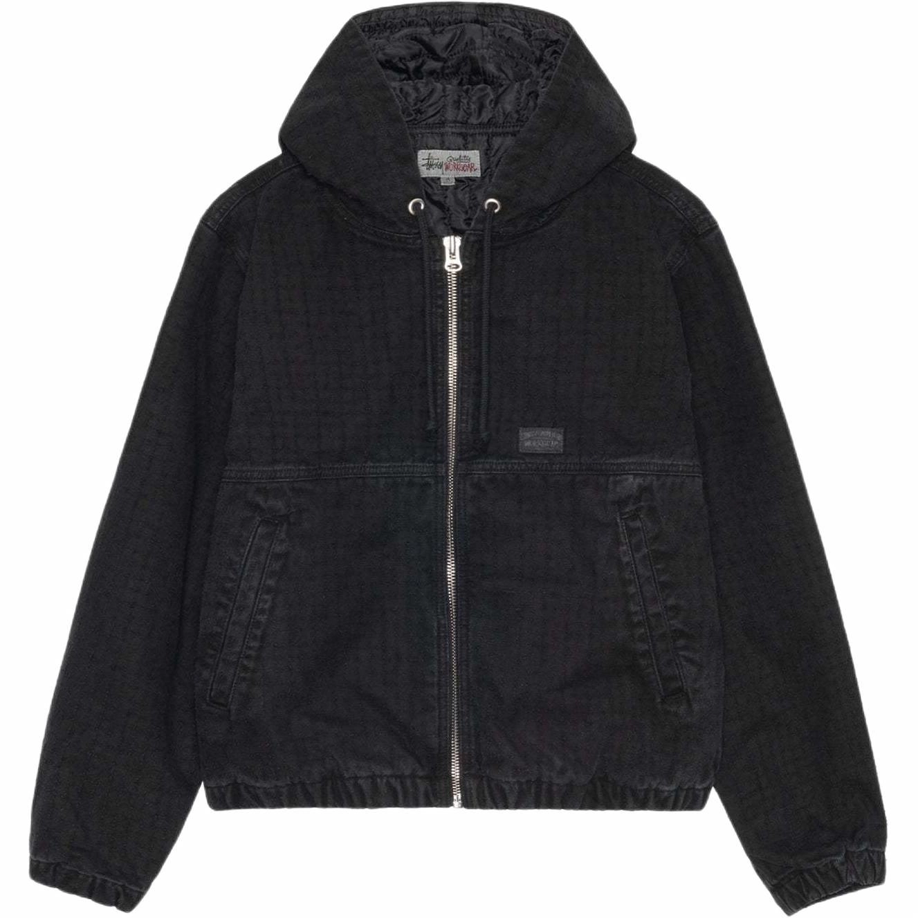 Stussy FW24 WORK JACKET CANVAS NEEDLE PUNCH
