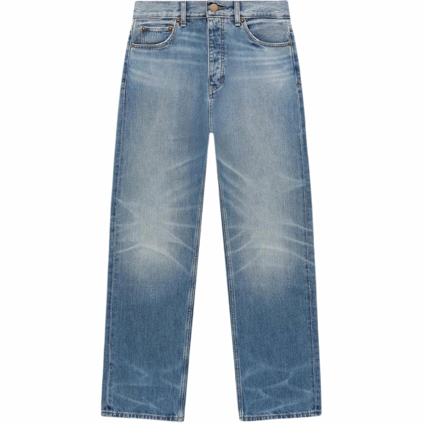 Fear of God Essentials SS24 5 POCKET JEAN Med Wash
