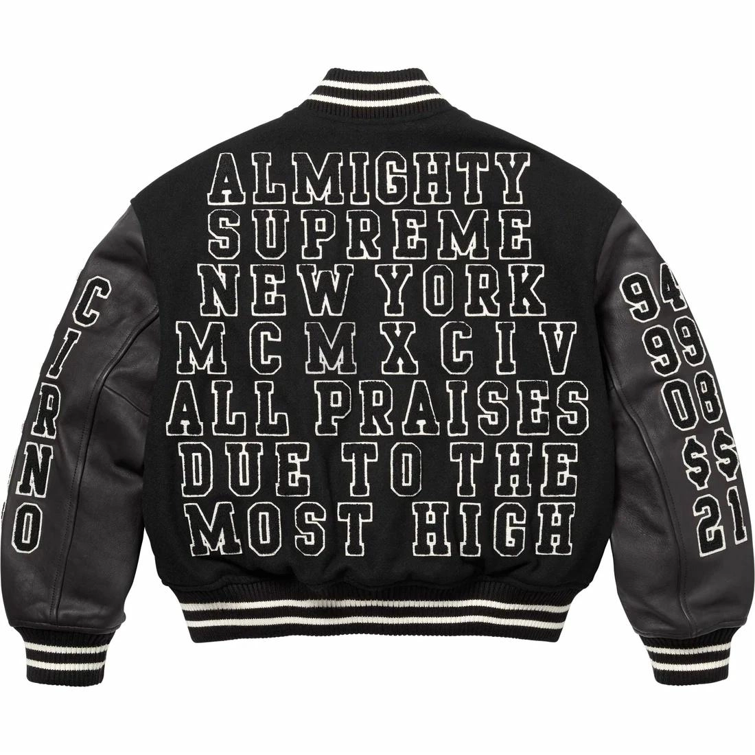 Supreme SS25 Praises Varsity Jacket