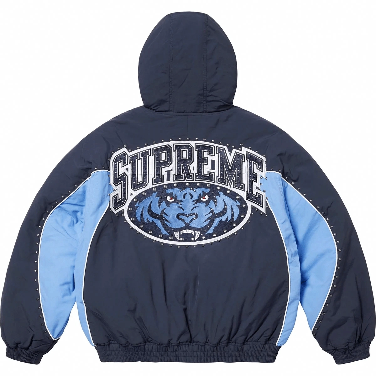 Supreme SS25 Studded Stadium Jacket logo