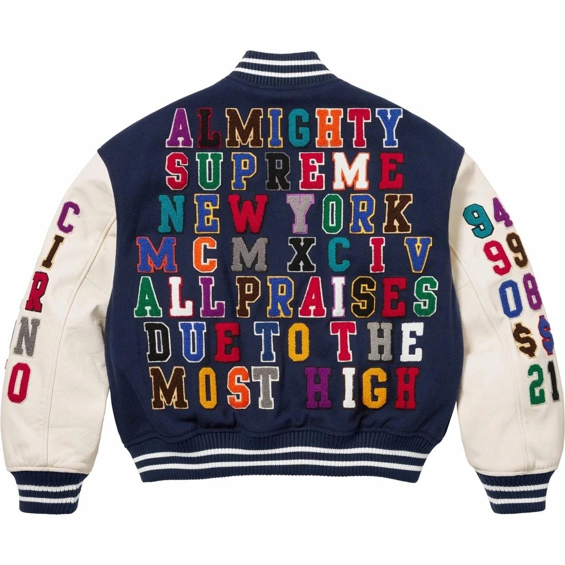 Supreme SS25 Praises Varsity Jacket