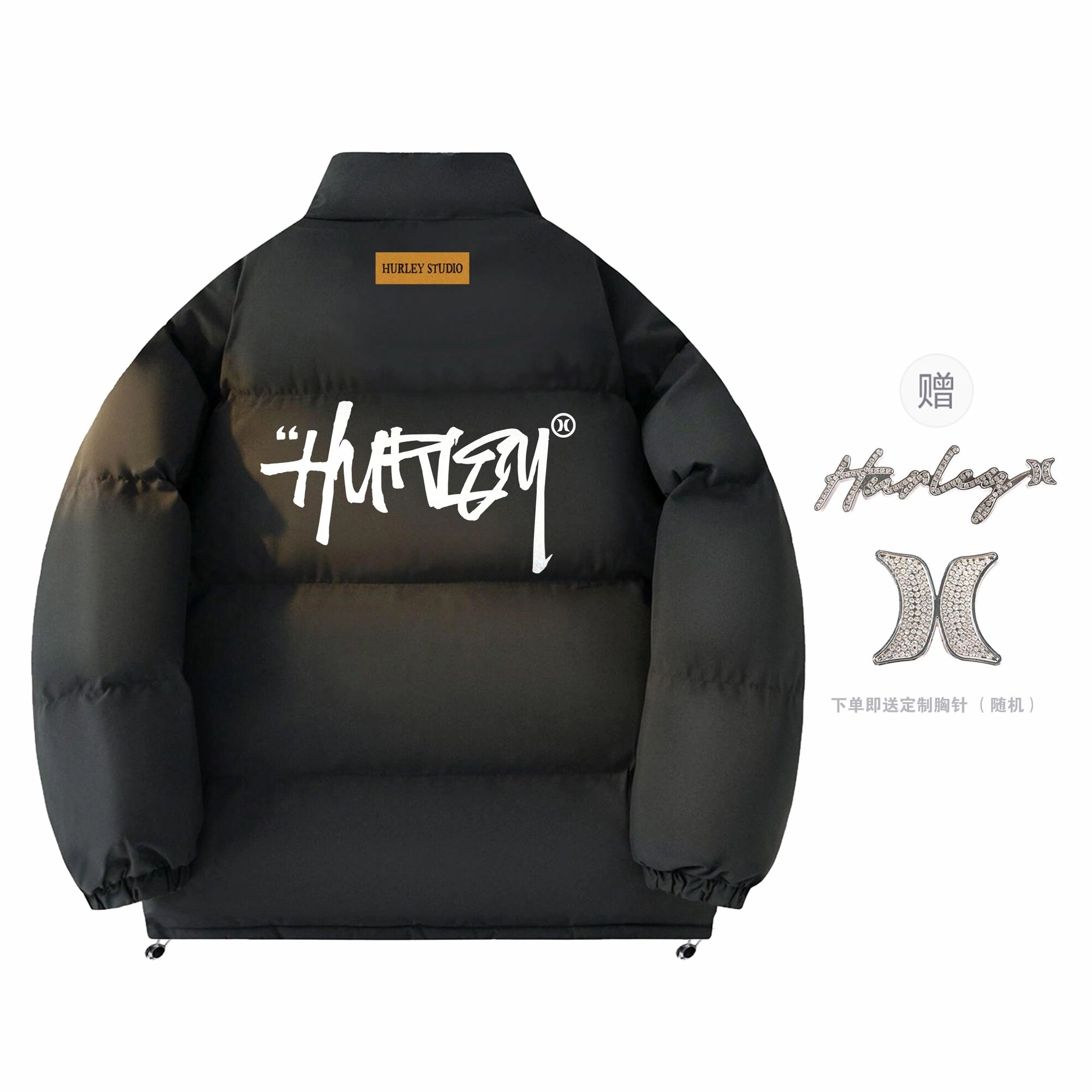 Hurley 24AW Logo3D