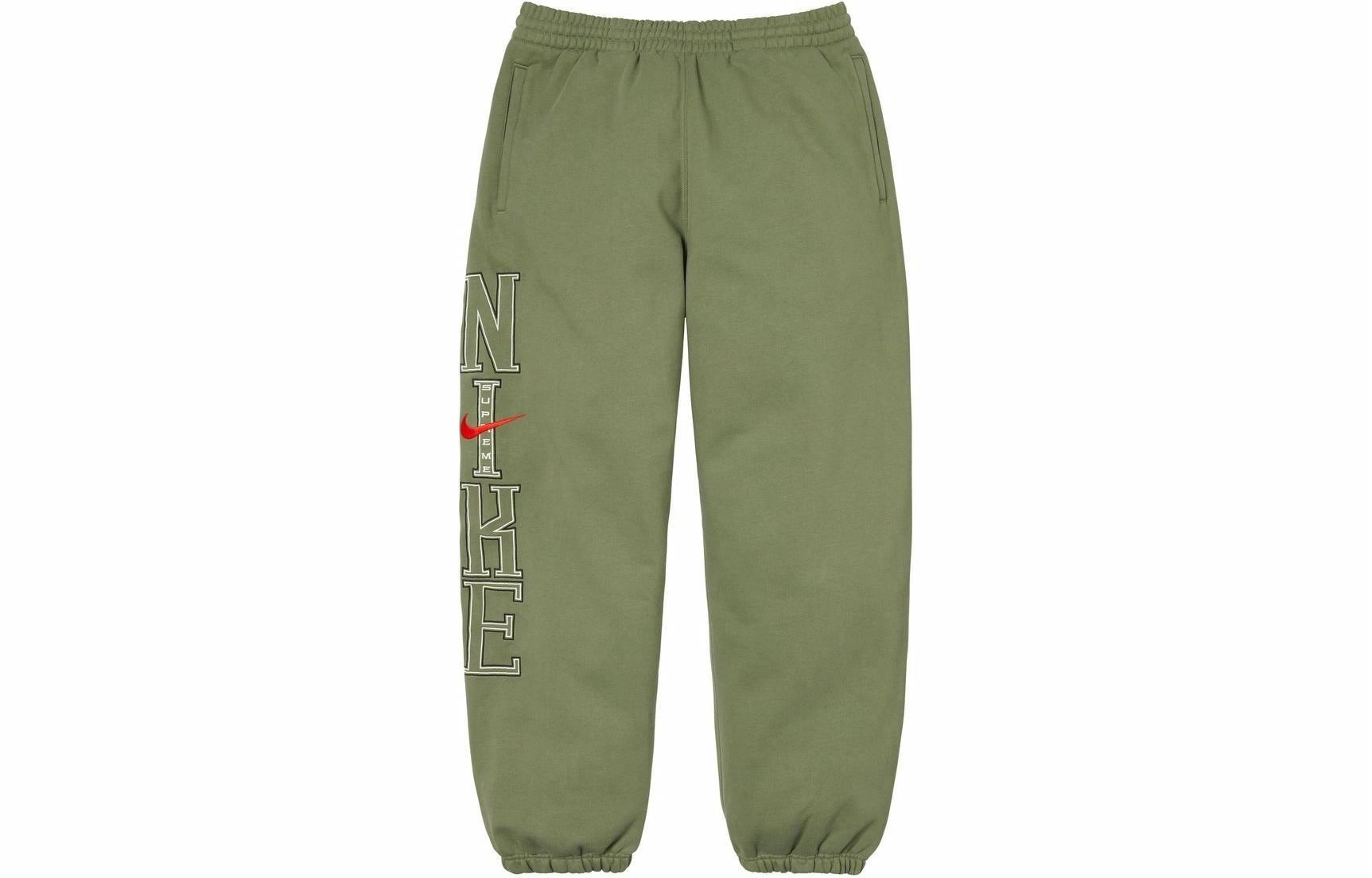 Supreme x Nike SS24 WEEK10 SWEATPANTS logo