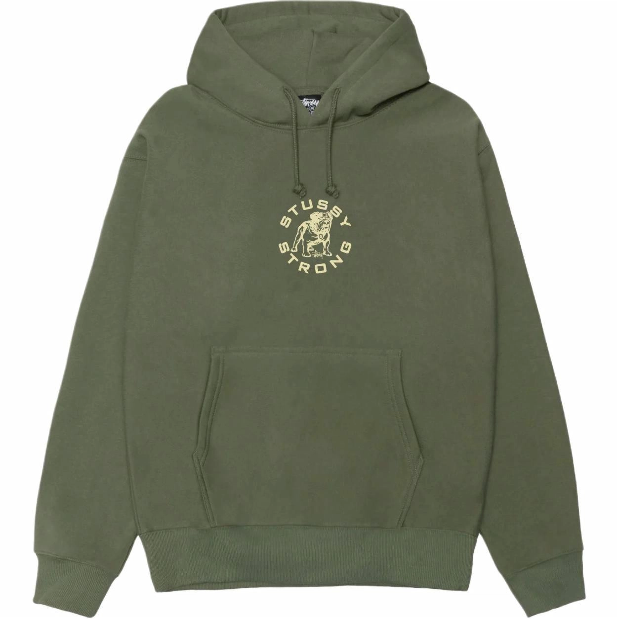 Stussy SS25 STRONG MAC HOODIE logo