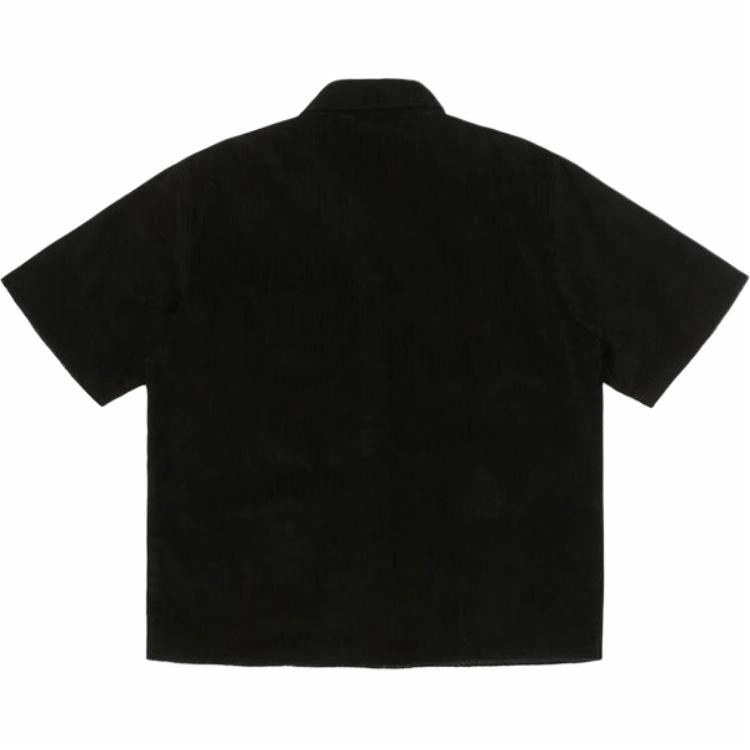 Drew House Corduroy Ss Shirt Black logo