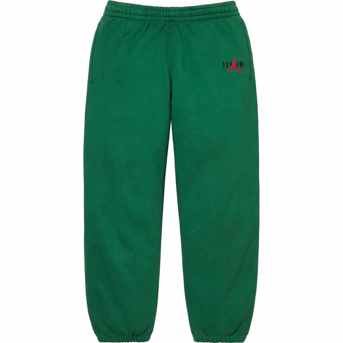 Supreme x Jordan FW24 Fleece Pant logo