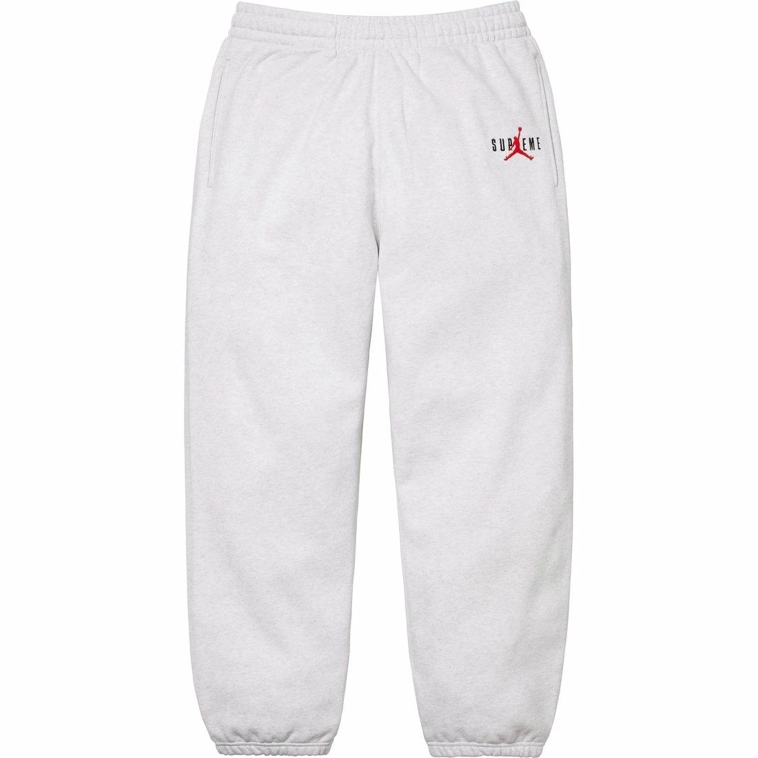 Supreme x Jordan FW24 Fleece Pant logo