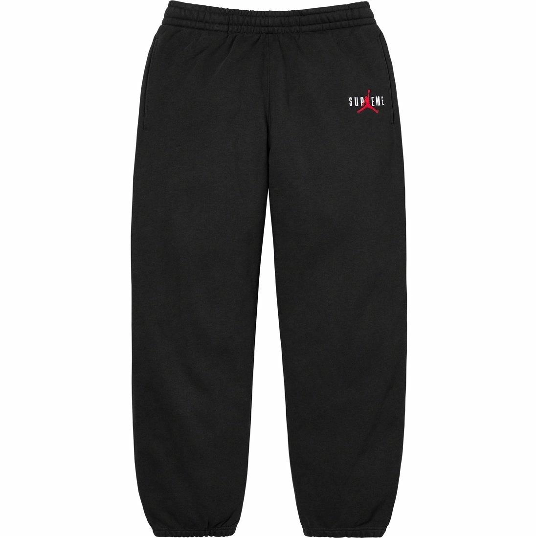 Supreme x Jordan FW24 Fleece Pant logo