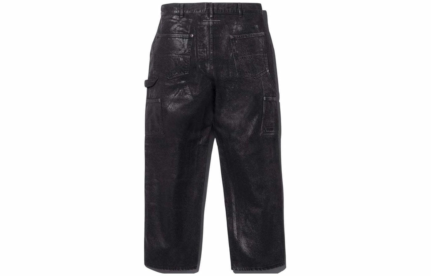 Supreme x MM6 Maison Margiela SS24 WEEK7 FOIL DOUBLE KNEE PAINTER PANT