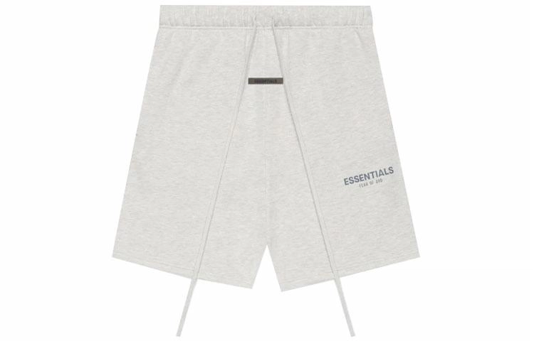 Fear of God Essentials SS21 Sweatshort Light Heather Oatmeal
