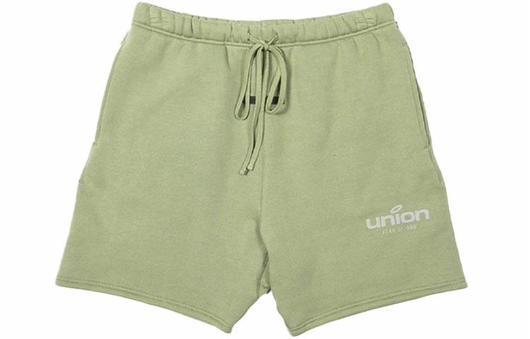Fear of God Essentials x Union LA FW21 Vintage Short Green Logo