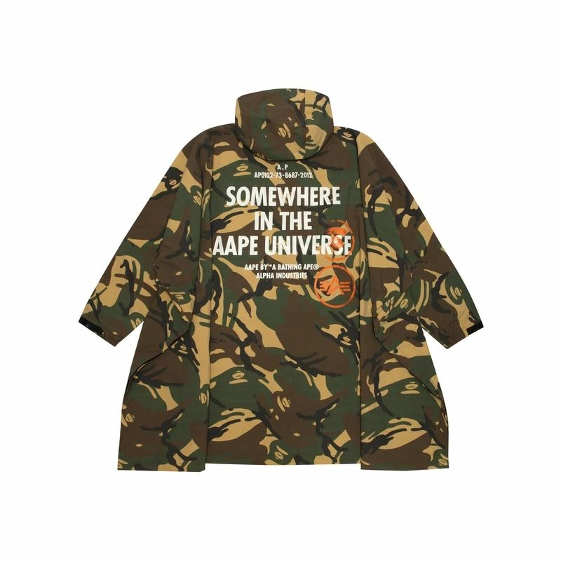 Aape x ALPHA INDUSTRIES SS25 GRR