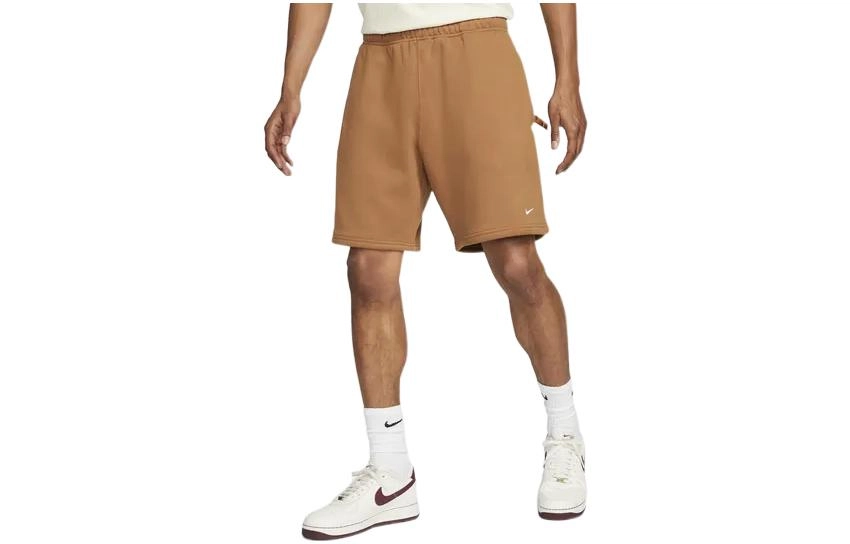 Nike Solo Swoosh Fleece Shorts Logo