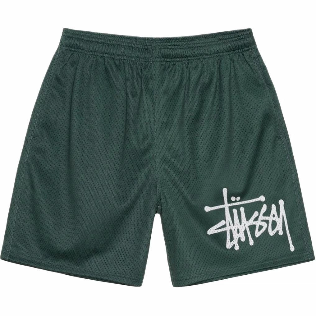 Stussy Big Basic Mesh Short Logo