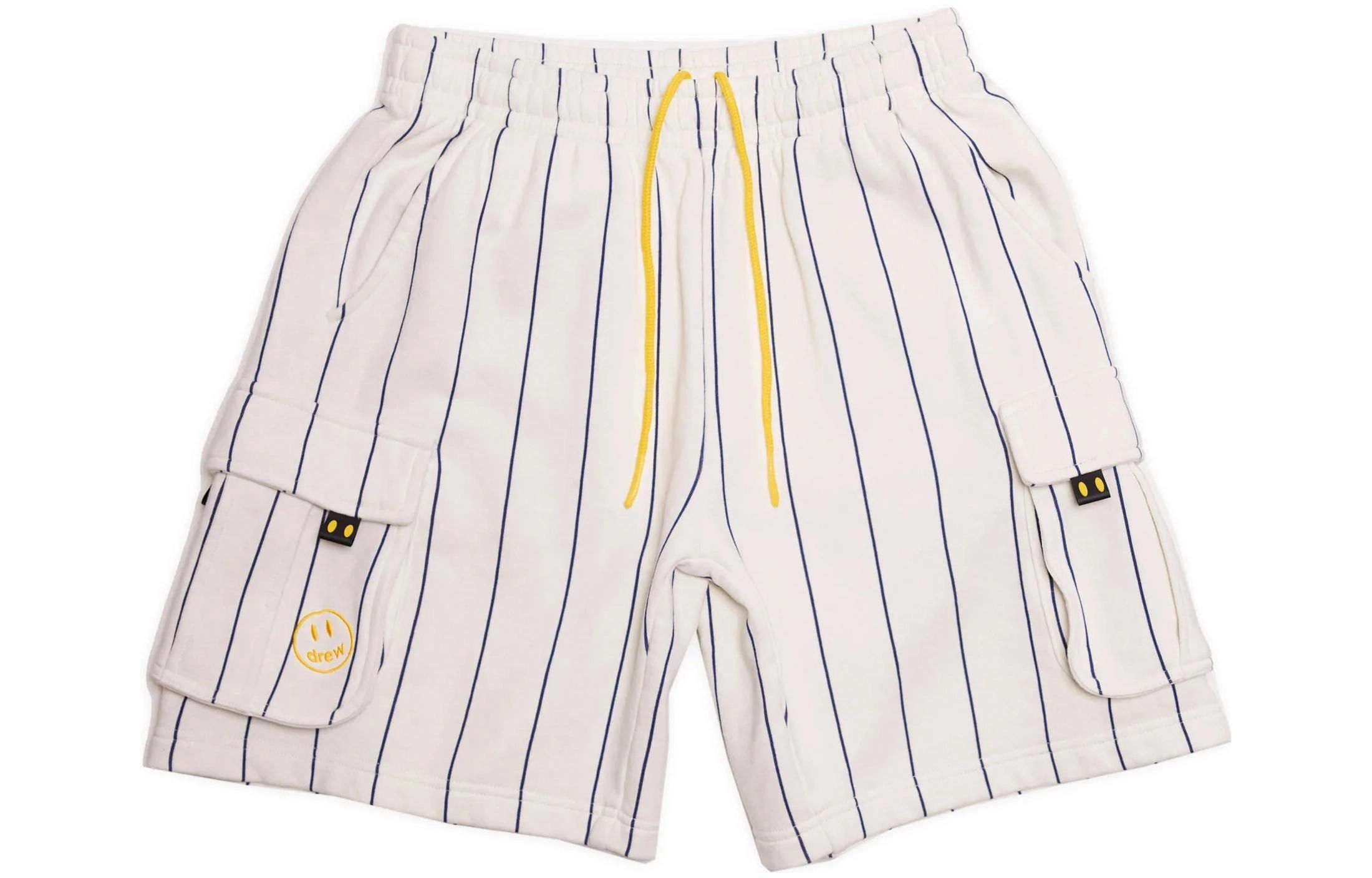 Drew House hummingbirds Cargo Sweatshort Navy Pinstripe