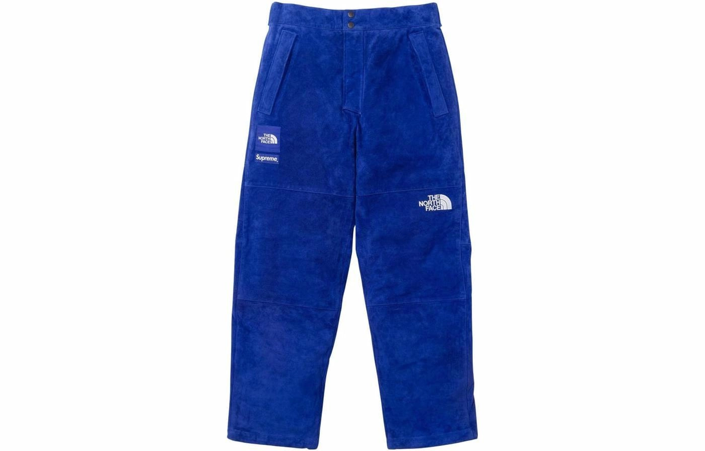 Supreme x THE NORTH FACE FW23 WEEK15 SUEDE MOUNTAIN PANT logo