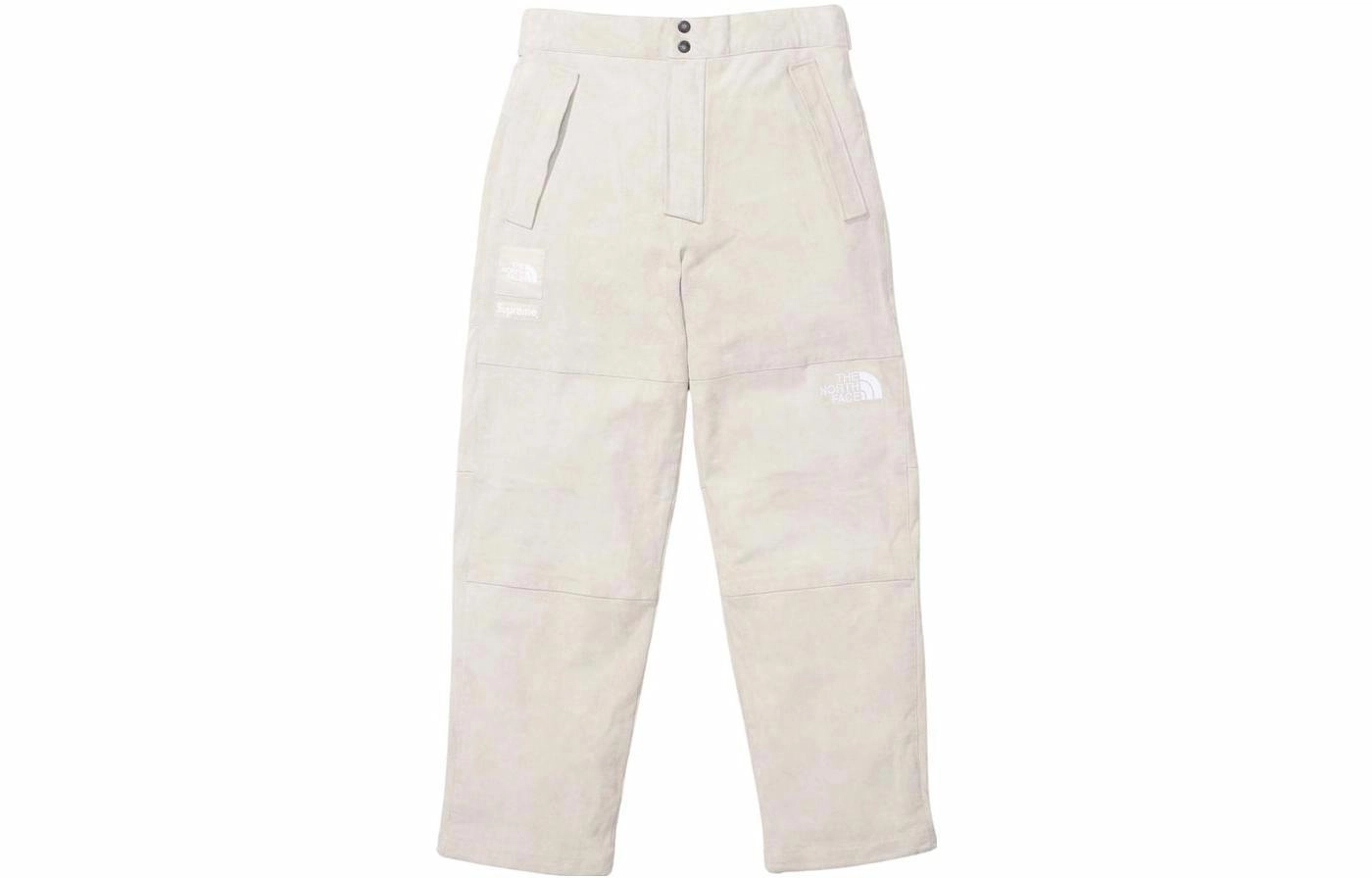 Supreme x THE NORTH FACE FW23 WEEK15 SUEDE MOUNTAIN PANT logo