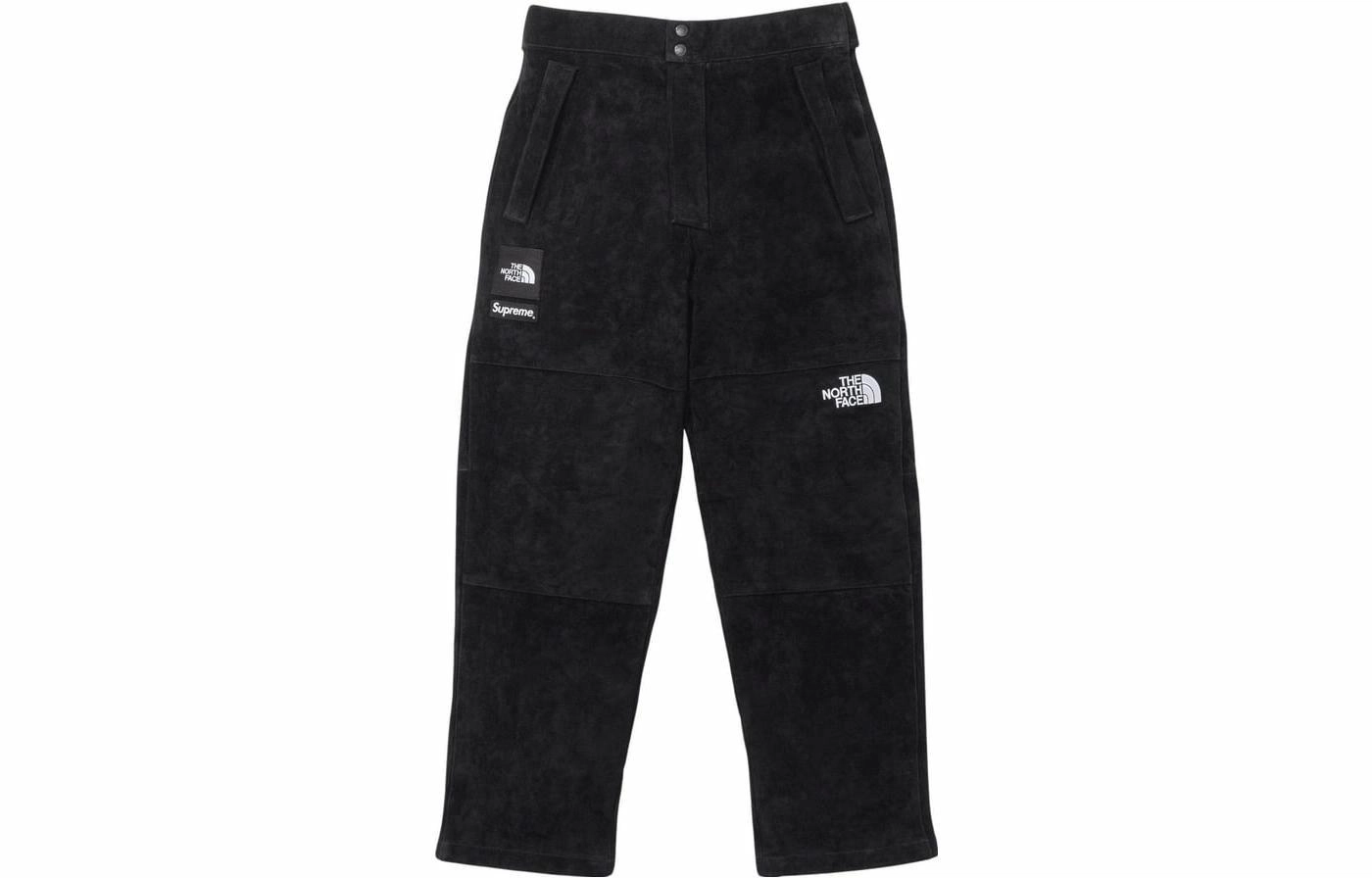 Supreme x THE NORTH FACE FW23 WEEK15 SUEDE MOUNTAIN PANT logo