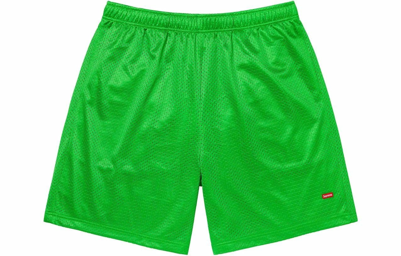Supreme SS23 Week14 SMALL BOX BAGGY MESH SHORT logo