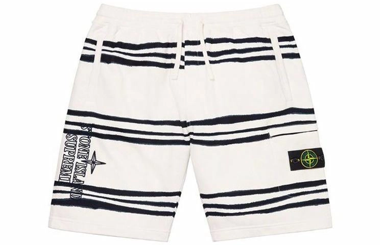 Supreme FW20 Week 13 x Stone Island FW20 Warp Stripe Sweatshort
