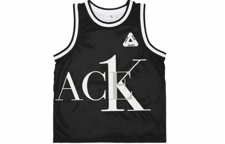 PALACE x Calvin Klein Ck1 Palace Reversible Basketball Vest Black White