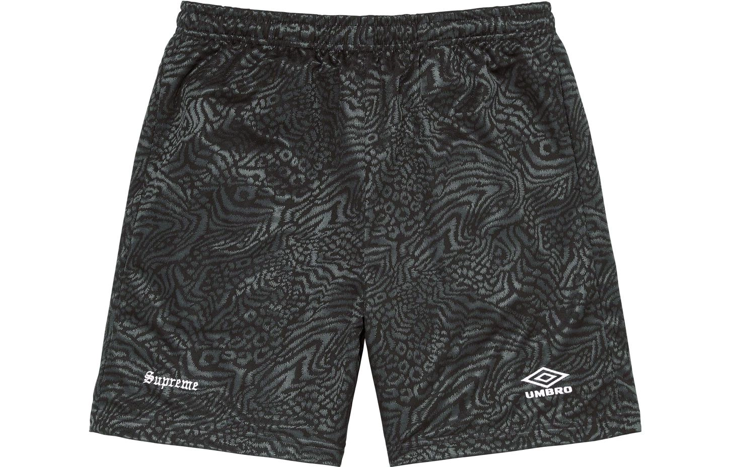 Supreme SS23 Week 5 x UMBRO Jacquard Animal Print Soccer Short