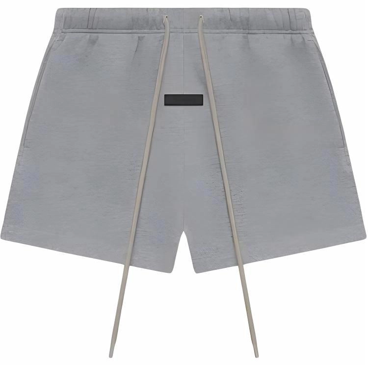 Fear of God Essentials SS24 Running Short Dark Heather Oatmeal