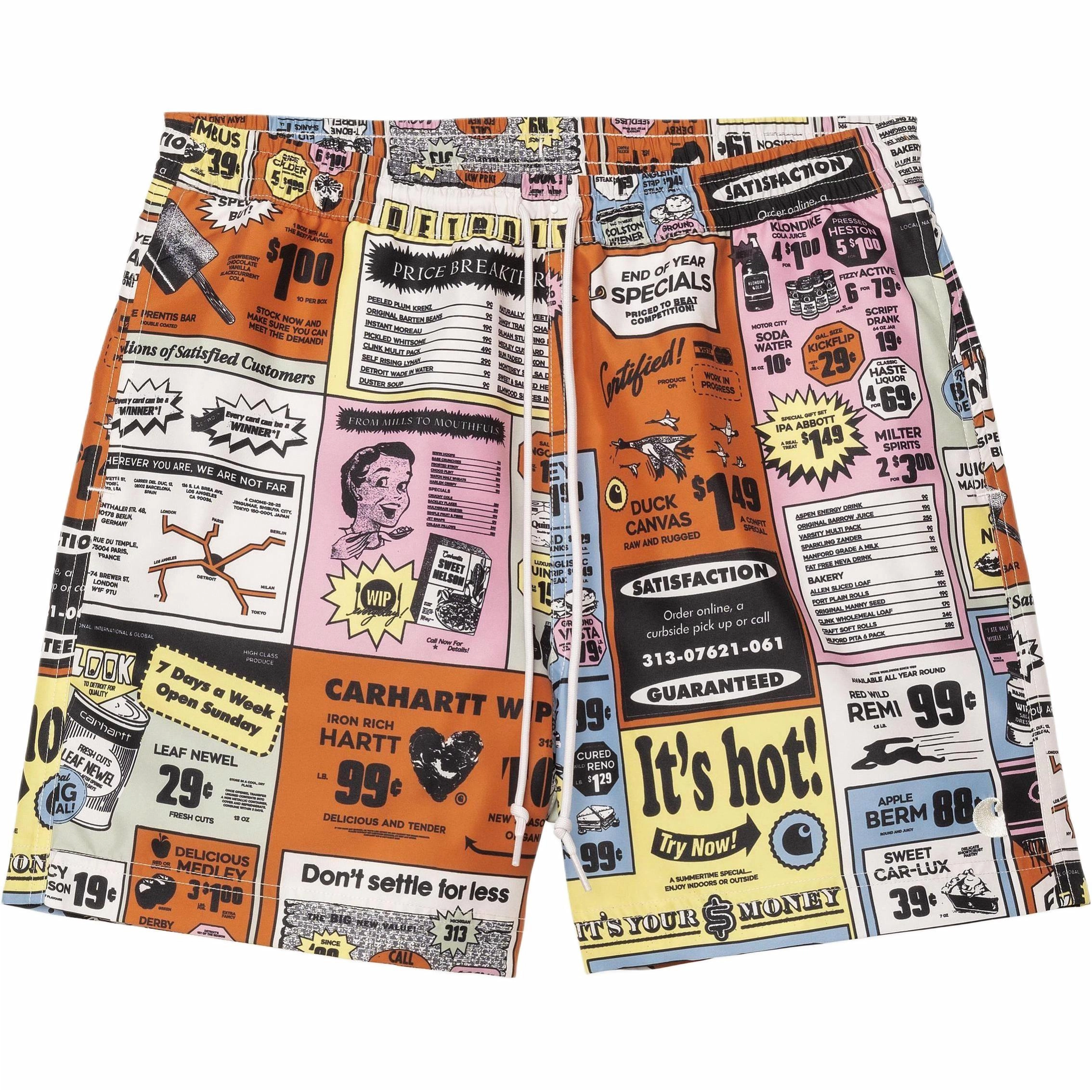 Carhartt WIP SS25 Slater Swim Trunks