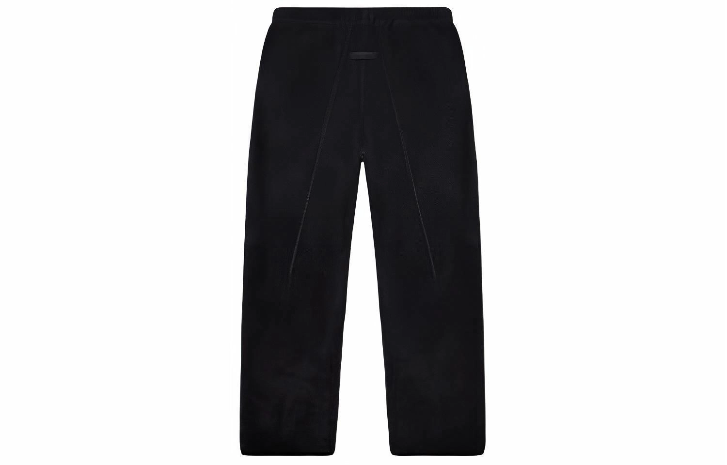 Fear of God Essentials SS24 drop2 Polar Fleece Pant Jet Black