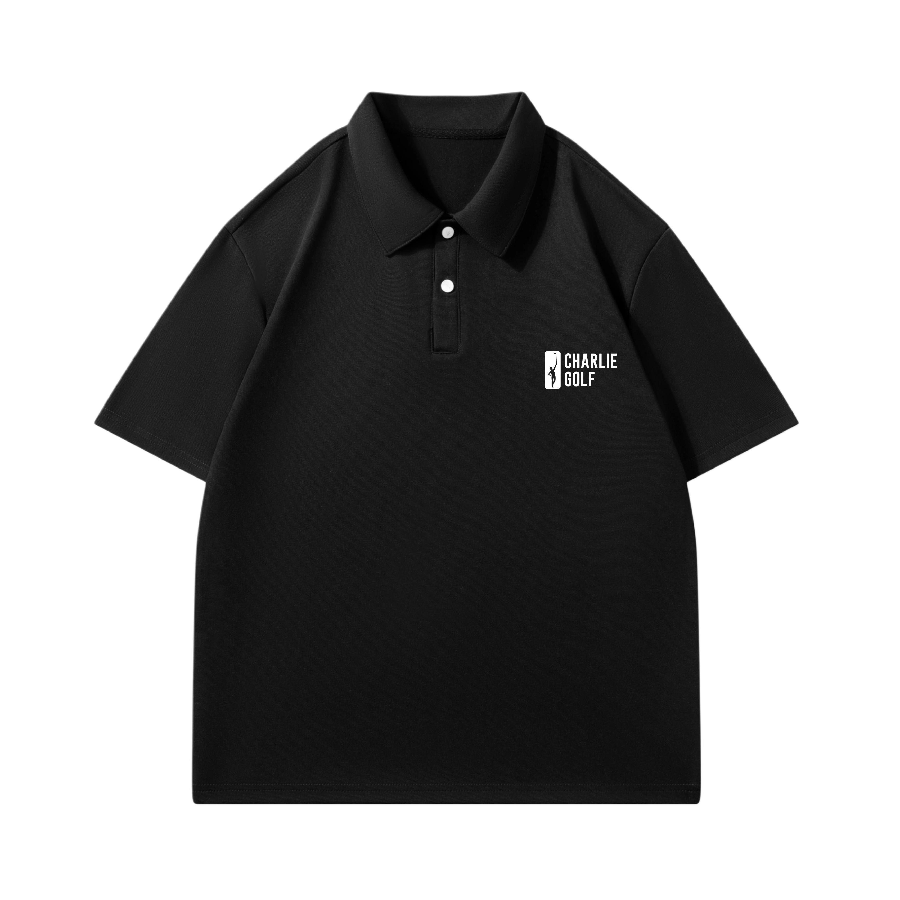 CHARLIE GOLF logoPolo