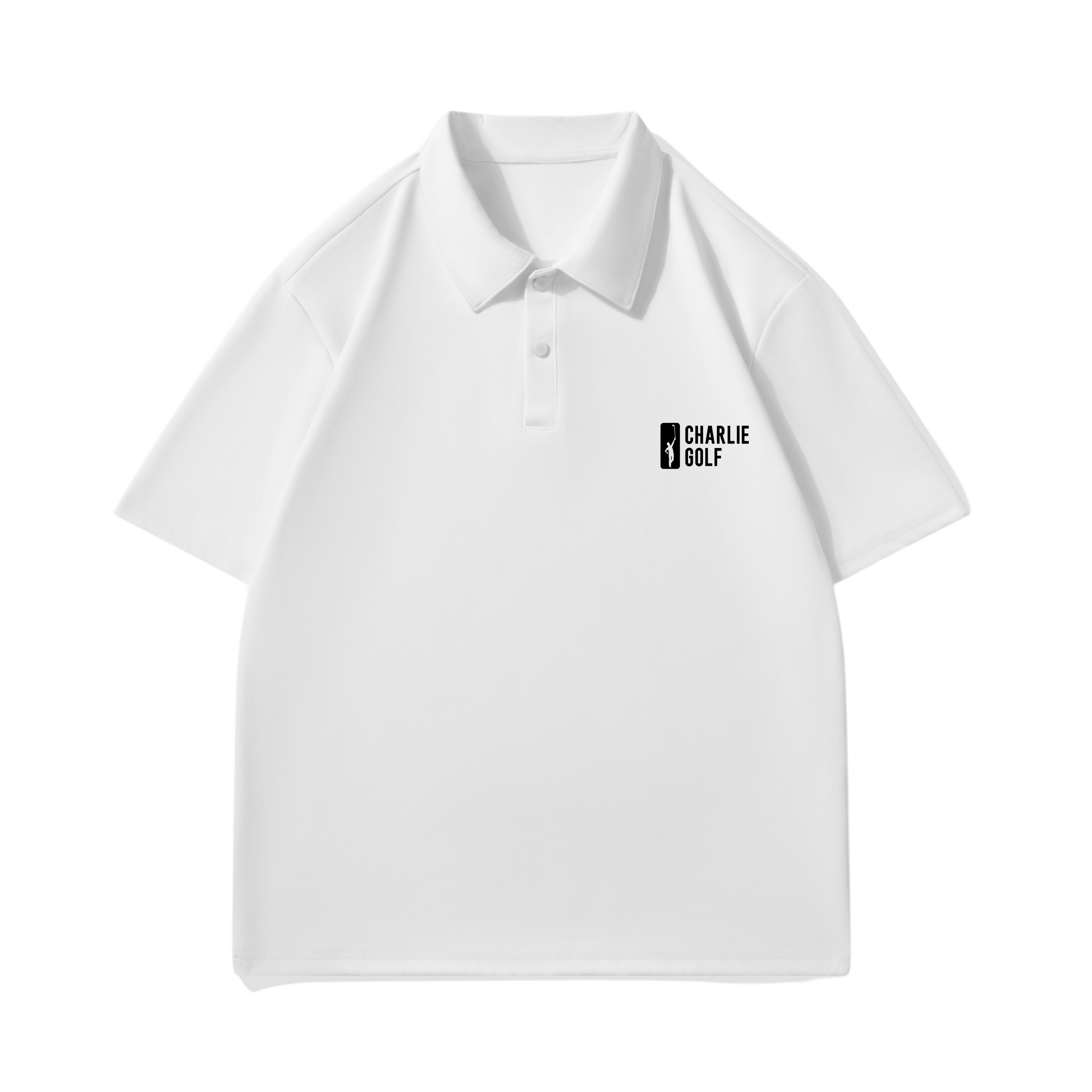 CHARLIE GOLF logoPolo