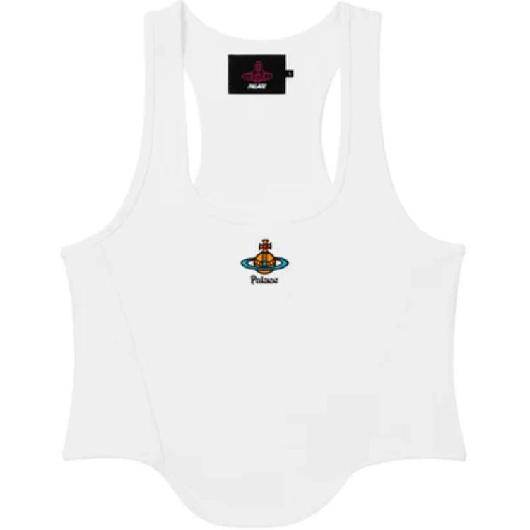 PALACE x VIVIENNE WESTWOOD FW24 CORSET RIB VEST LOGO