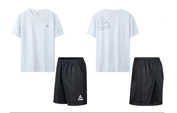 匹克 运动健身房衣服跑步装备速干篮球季晨跑训练骑行服健身套装 男女同款