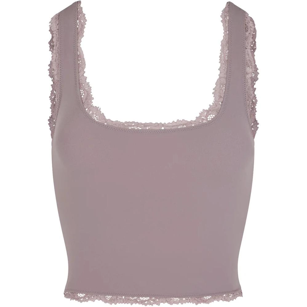 SKIMS FITS EVERYBODY LACE TANK ZINC
