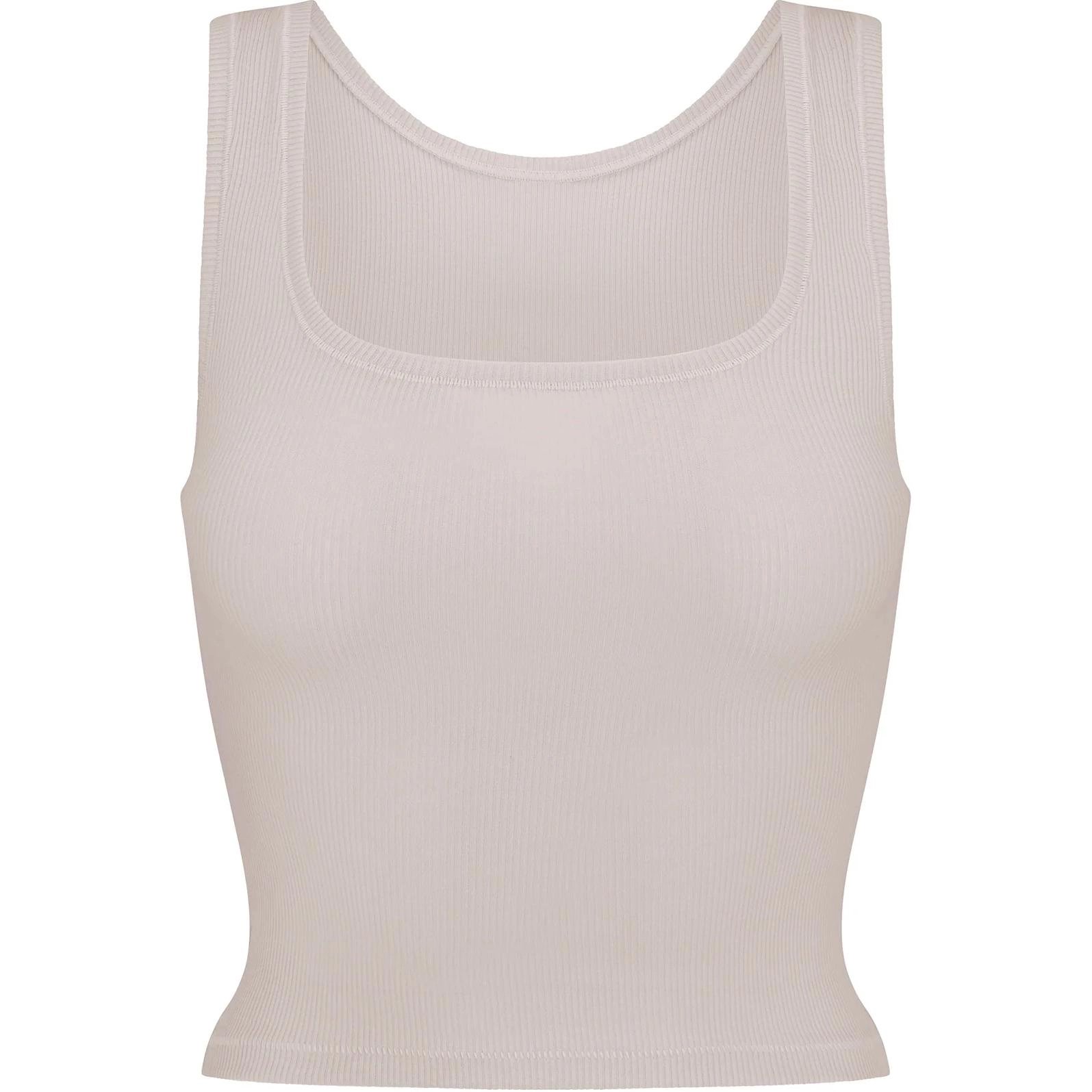 SKIMS COTTON RIB TANK STONE