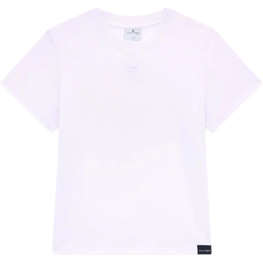 COURREGES SS24 AC STRAIGHT T-SHIRT T Mist