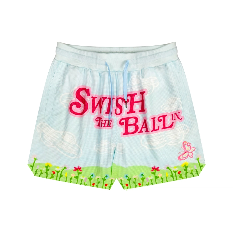 SWISH THE BALL IN