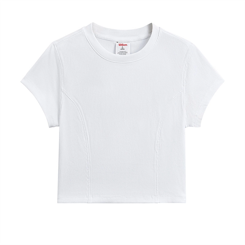 Wilson PLAYERS CROPPED CLUB SPORTS T