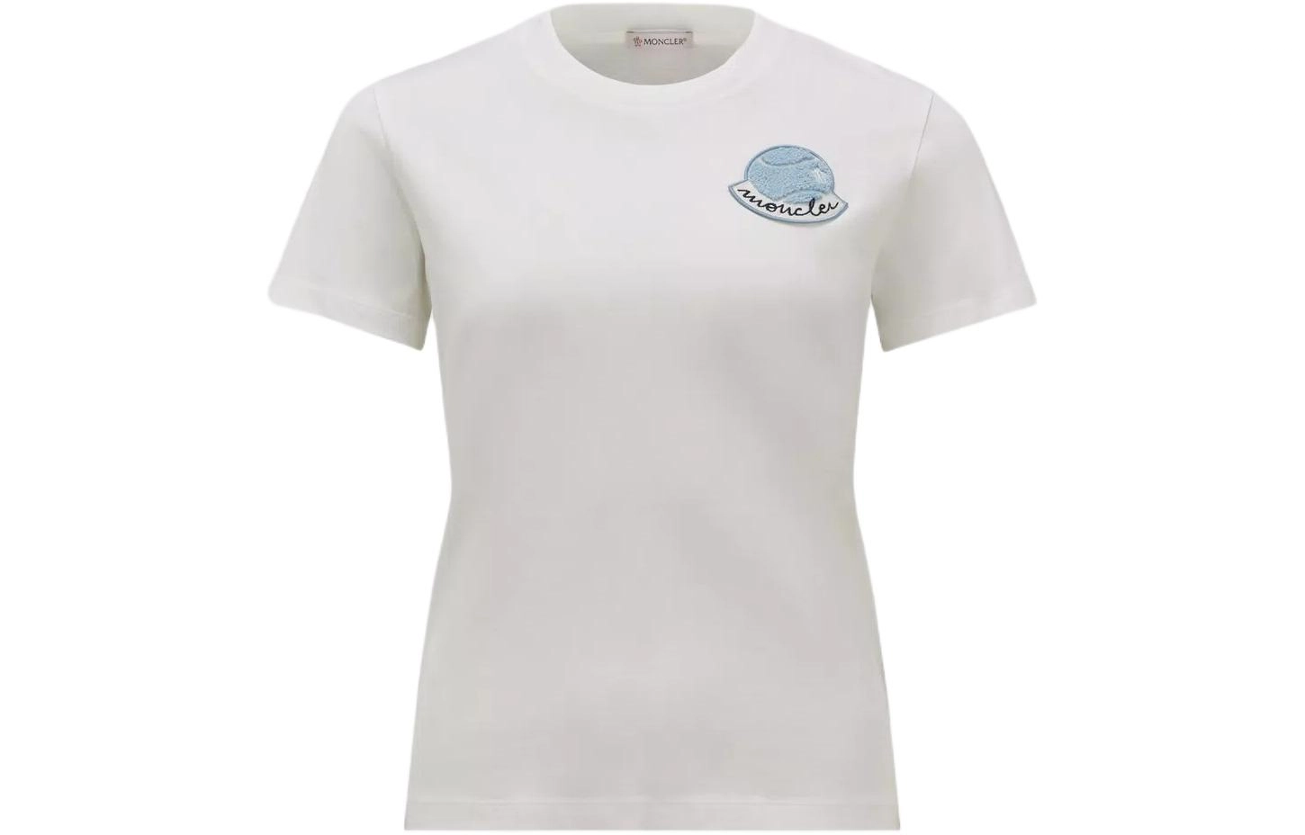 Moncler Tennis Logo Patch T-Shirt LogoT