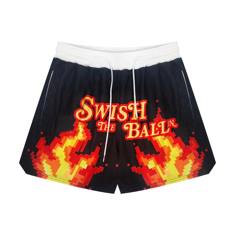 SWISH THE BALL IN
